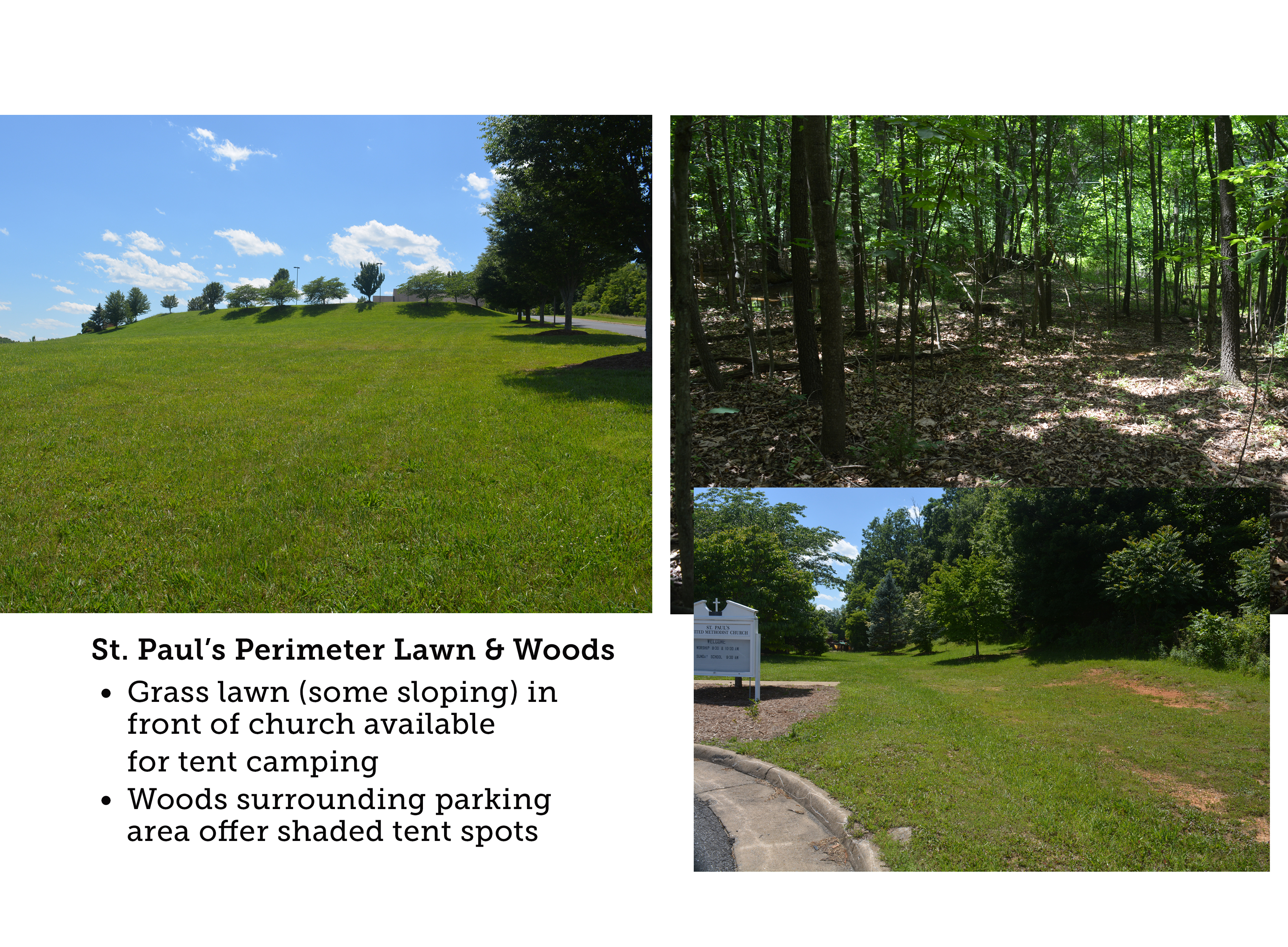 Camping at St. Paul's UMC