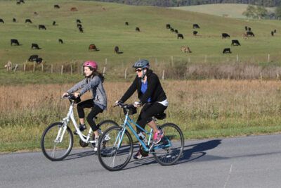 Shenandoah Fall Foliage Bike Festival metric century rider