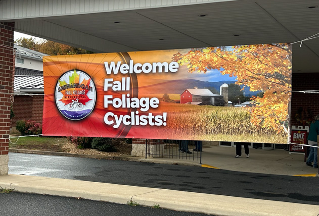 Welcome cyclists to Fall Foliage Bike Festival