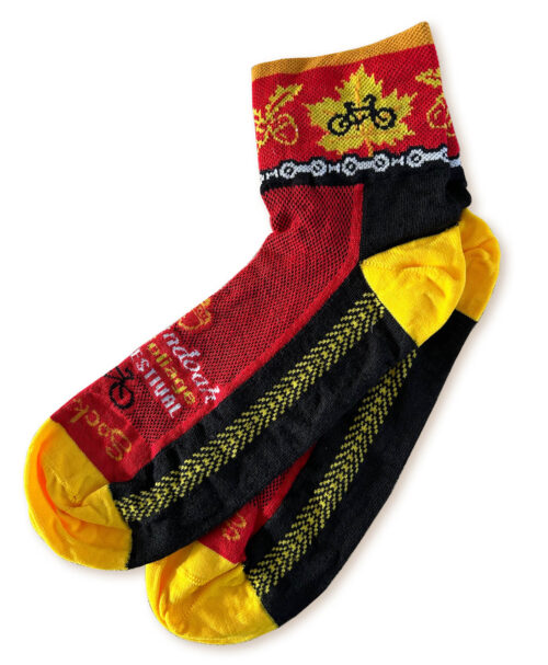 Fall Foliage 2023 Bike Socks